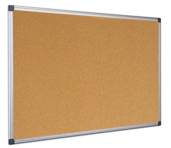 BI-Office CORK BOARD BI-OFFICE 60X90CM FRAME alumiini