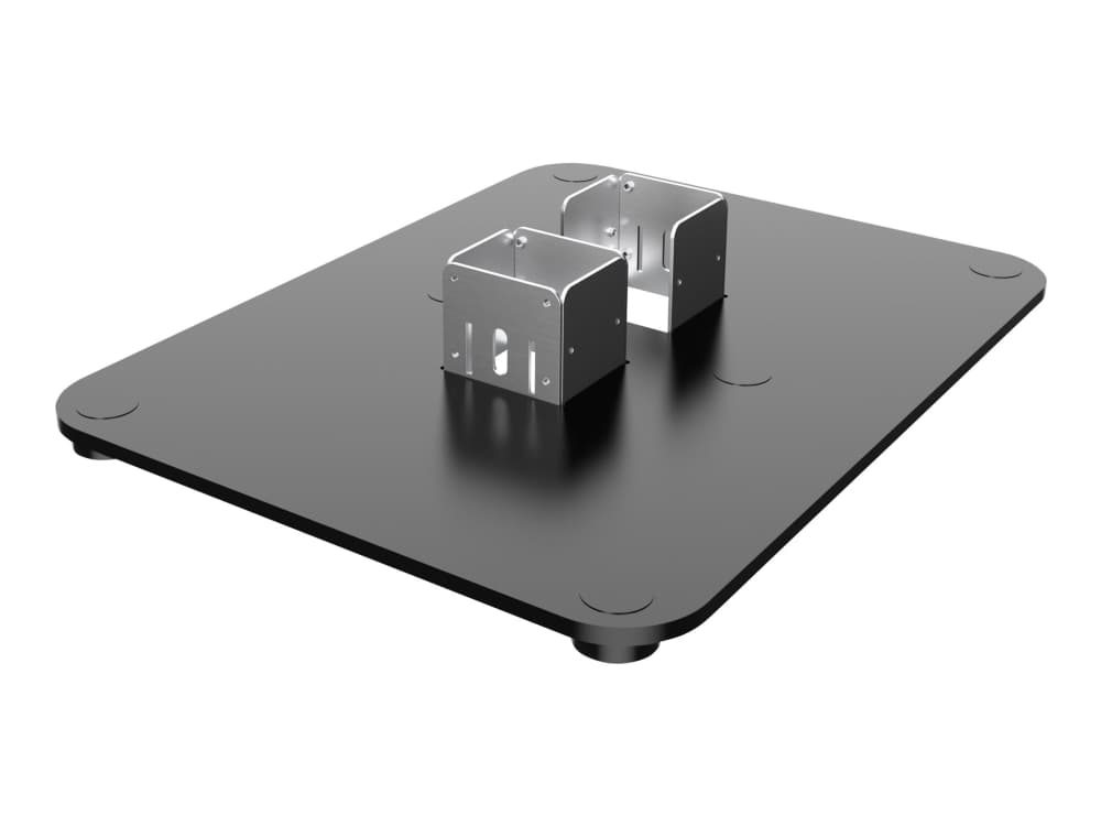 Elo Wallaby Pro Self-Service Double Base - Monteringskomponent (sockel) - svart/silver