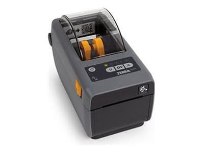 Zebra ZD411d - Etikettskriver - direktetermisk - Rull (5,7 cm) - 203 dpi - inntil 152 mm/sek - USB 2.0, USB-vert, Bluetooth 4.1 Sort