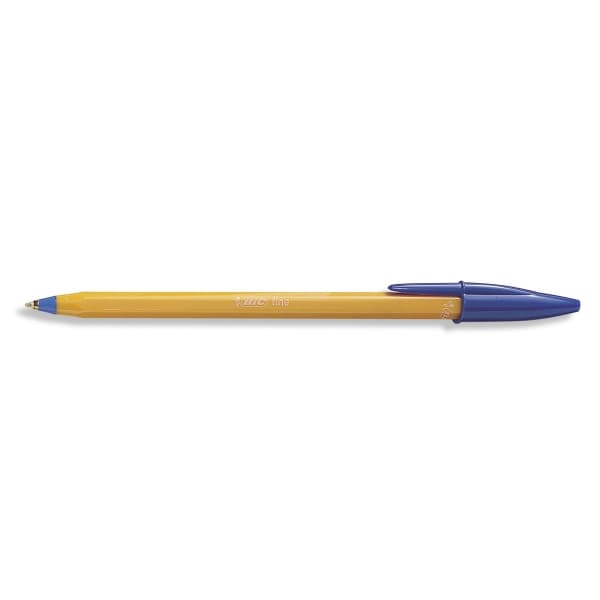 BIC Orange - Kulepenn - blå - oljebasert blekk - 0.8 mm - fin (en pakke 20)