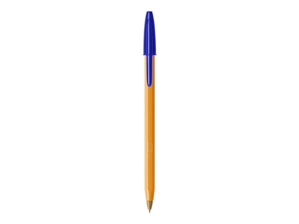 BIC Orange - Kulepenn - blå - oljebasert blekk - 0.8 mm - fin (en pakke 20)