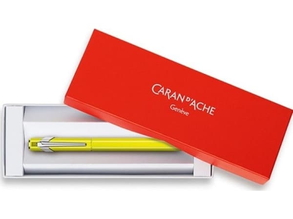 Caran d`Arche reservoarpenna 849 Fluo Line, M, gul