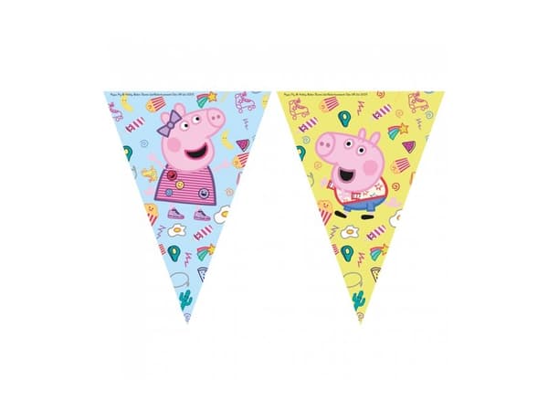 PROCOS lippubanneri Peppa Pig - 230 cm - 1 kpl Universal