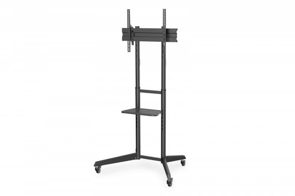 DIGITUS DA-90447 - Vagn - för platt panel/bärbar dator - stål - svart - skärmstorlek: 37"-70"