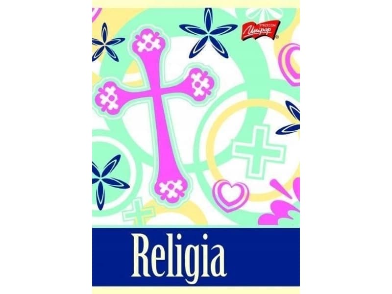 Unipap Notebook A5/60K grid Religion (10pcs)