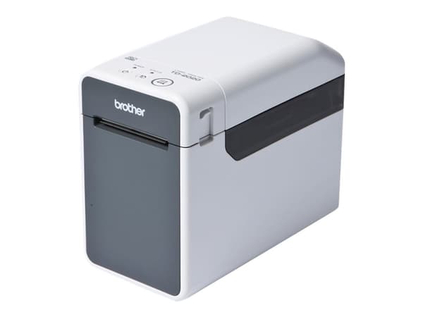 Brother TD-2020A - Etikettskriver - direktetermisk - Rull (6,3 cm) - 203 dpi - inntil 152.4 mm/sek - USB 2.0, seriell