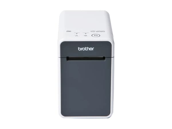 Brother TD-2020A - Etikettskriver - direktetermisk - Rull (6,3 cm) - 203 dpi - inntil 152.4 mm/sek - USB 2.0, seriell