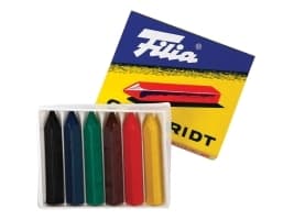 Oliekridt, Filia, med spids, pakke a 6 farver