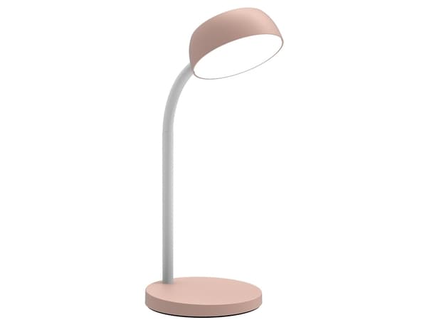 Styrelselampa Unilux TAMY LED rosa/rosa