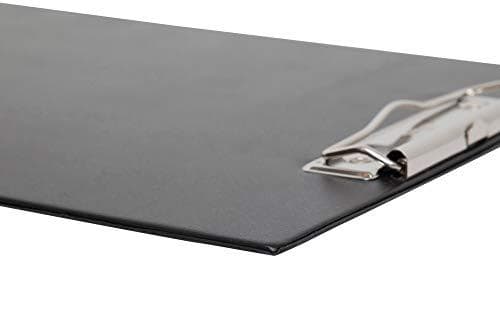 Maul skrivetablet med foliebelægning og 2 neodymmagneter, clipboard, DIN A4 portræt, magnetisk, 8 mm klembredde, sort