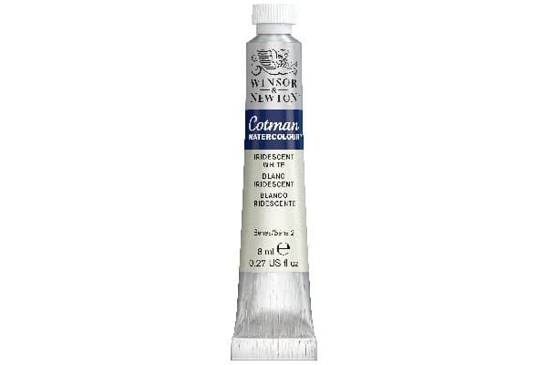 Cotman watercolour 8ml Iridescent White Row 330
