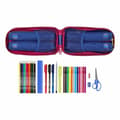 Miniatyrbild 2 av 3: Backpack Pencil Case F.C. Barcelona 12 x 23 x 5 cm (33 Pieces)