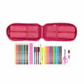 Miniatyrbild 5 av 5: Backpack Pencil Case BlackFit8 M747 Pink 12 x 23 x 5 cm (33 Pieces)