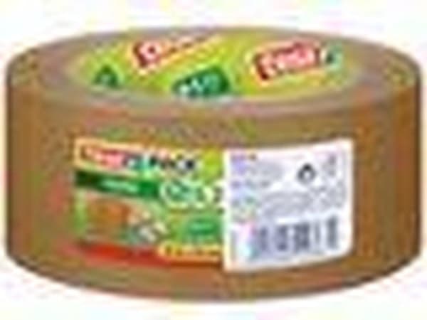 Emballagetape Tesa 50 mm x 50 m øko papir brun - 57180