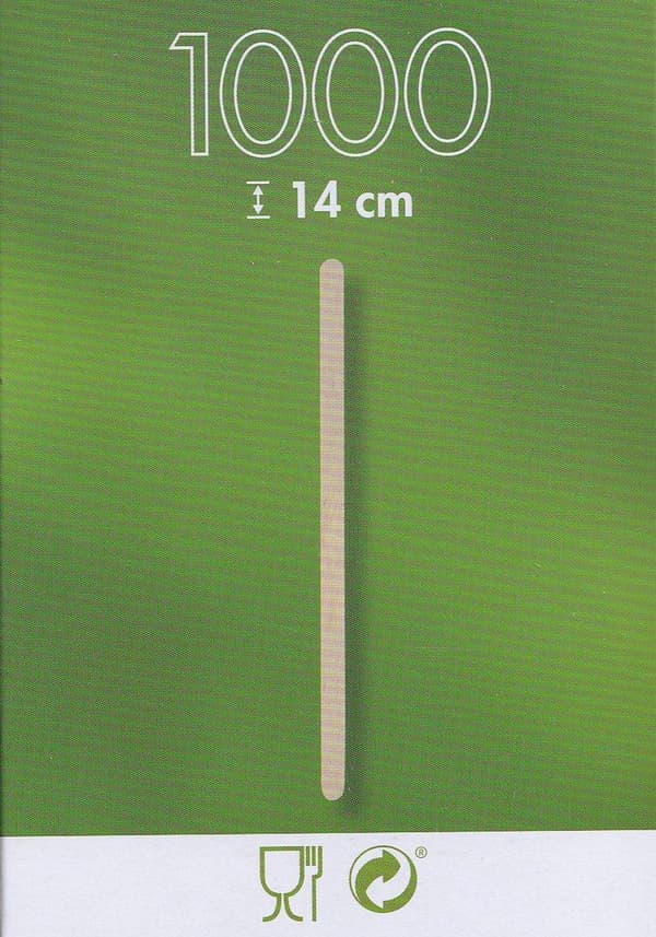 trærørere 14 cm - 1.000 stk