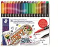 Pikkukuva 3 / 3: STAEDTLER Pysyvä tussi kaksoiskärjellä 3187 - setti 36 kpl
