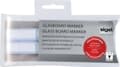 Miniatyrbillede 6 af 8: glasplademarkør Sigel 2-3mm rund spids 2 stykker i pose hvid SI-GL715