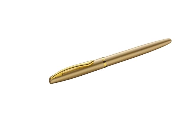 Pelikan Jazz Noble Elegance P36, Guld, Gul, Påfyllning med bläckpatronssystem, Blå, Metall, Rostfritt stål, Medium