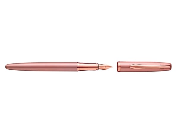 Pelikan Jazz Noble Elegance P36, Rosa, Rosa, Påfyllning med bläckpatronssystem, Blå, Metall, Rostfritt stål, Medium