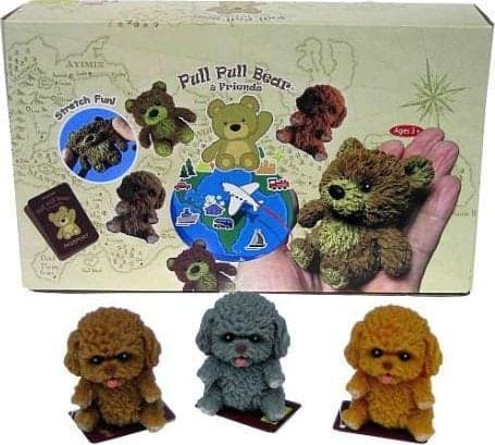 Hipo Hund med erter 8cm pris for 1 stk / squishy blanding p24