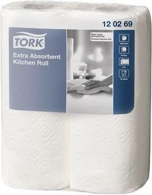 Tork 120269 papirhåndklæde Papir Hvid