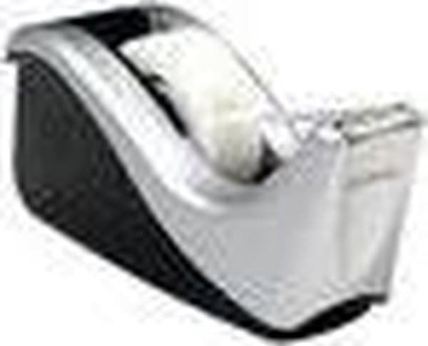 Scotch tape dispenser Silver inkl 1 rulle tejp 19mm x 33m