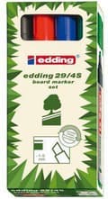 Miniatyrbillede 3 af 3: edding EcoLine 29 tavlemærke, mejselformet spids, 1 - 5 mm, assorteret (4 stk. sæt)