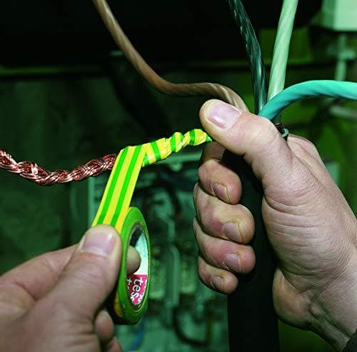 tesa isoleringstape ISO TAPE, 15 mm x 10 m, sort selvklæbende tape til isolering og reparation af elektrisk (56192-00010-01)