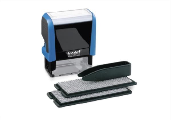 Trodat 43145 Tekststempel Sort 47 x 18 mm (BxH)