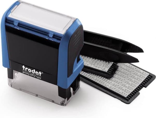 Trodat 43145 Tekststempel Sort 47 x 18 mm (BxH)
