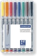 Miniatyrbild 4 av 5: Lumocolor S icke-permanent - Box 8 st