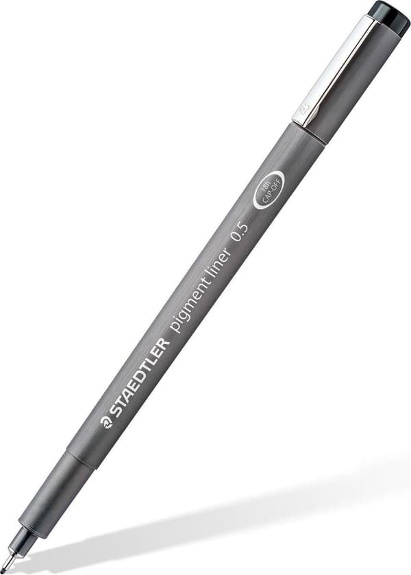 pigmenttilainer fineliner - laatikko 8 kpl