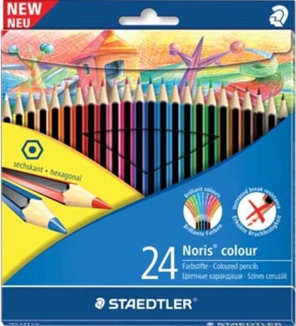 Noris Color Crayon - sarja 24 St