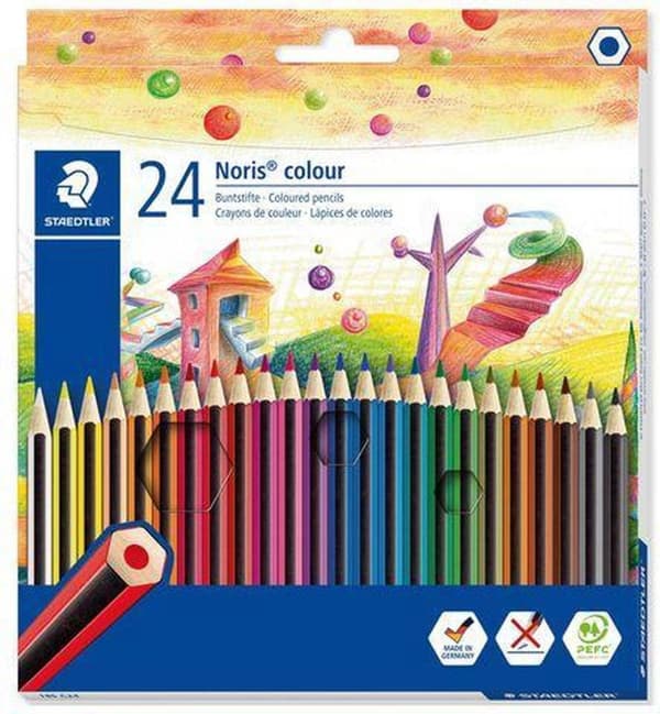 Noris Color Crayon - sarja 24 St