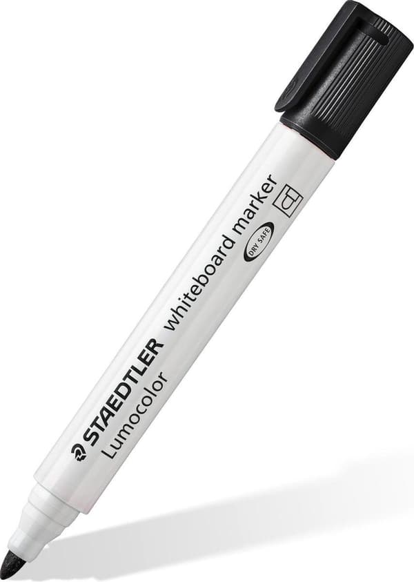 STAEDTLER Lumocolor whiteboardmarkör - kartong med 10 st