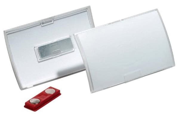 Slitstark 821219 Namnskylt KLICKFOLD MAGNET 40x75mm - 8212 magnet 10 st/pack 10 st.