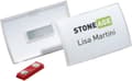 Miniatyrbild 2 av 7: Slitstark 821219 Namnskylt KLICKFOLD MAGNET 40x75mm - 8212 magnet 10 st/pack 10 st.