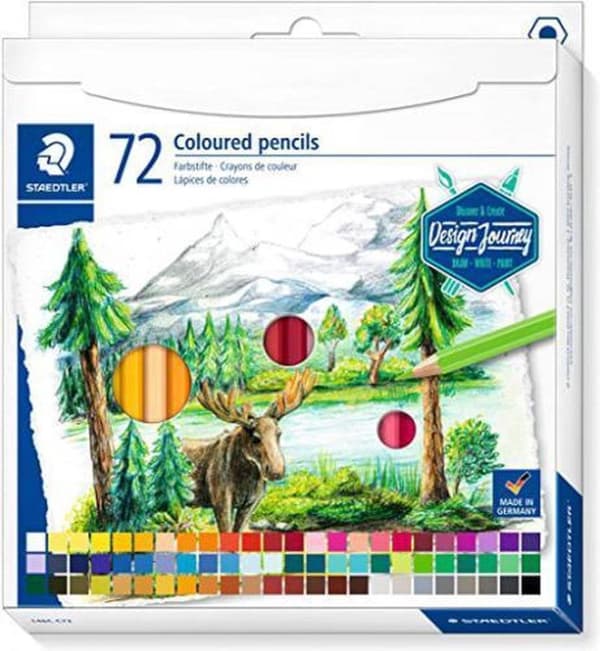 Staedtler Farveblyanter - metaletui 72 stk