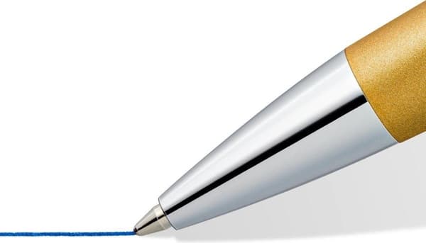STAEDTLER triplus kulspetspenna, infällbar, guldkropp