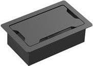 Vision TC3 SURRTB Cable Organizer Kabelboks Skrivebord Sort Hvid Pakke med 1