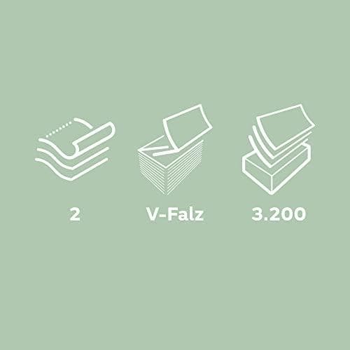 Wepa Handt. H-vit sicksack (277198)