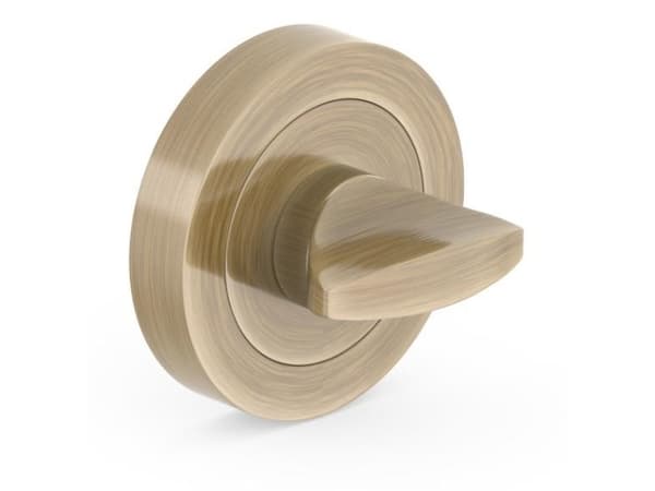 Metal-Bud Privacy Escucheon Square Brass