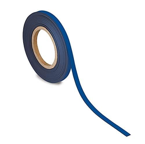 MAUL magnettejp, 10 mm x 10 m, tjocklek: 1 mm, blå etiketttejp, icke-permanent markör - 1 st (6524137)