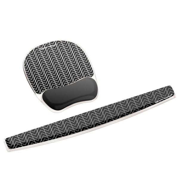 Fellowes 9653401 musmatta Svart, Vit
