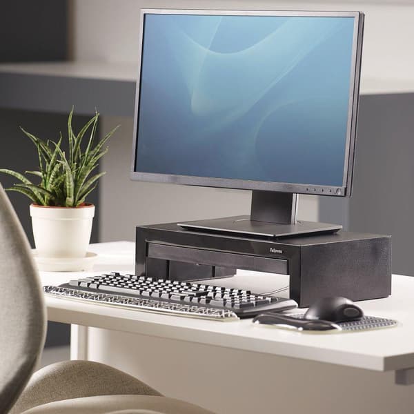 Fellowes 9653401 musmatta Svart, Vit