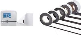 MAUL magnettejp självhäftande (B)100 mm x (L)10 mm tjocklek: 1 mm, kan skäras till, flexibel - 1 st (6156709)