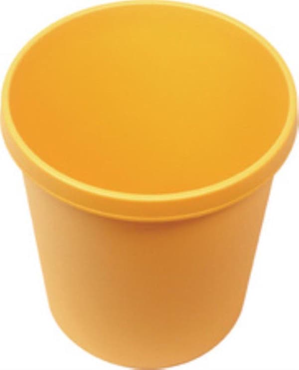 Helit the german H6106295 Papperskorgen 45 l (Ø xh) 390 mm x 480 mm Polyeten Svart 1 st.