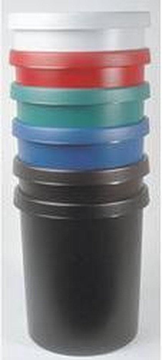 Helit the german H6106295 Papperskorgen 45 l (Ø xh) 390 mm x 480 mm Polyeten Svart 1 st.