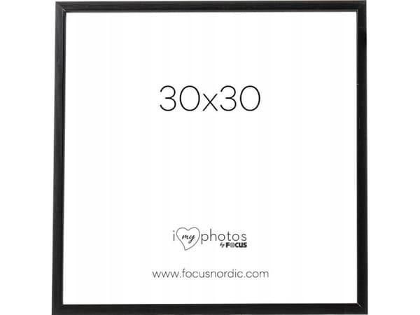 Ramka Focus Focus Rock Black 30x30