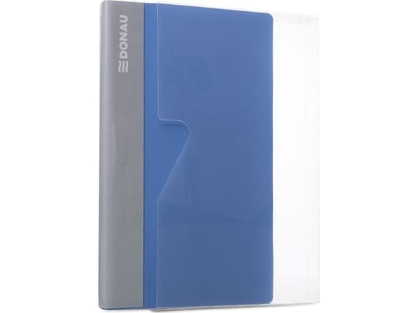 Donau Business Card Holder DONAU, PP, for 480 business cards, light blue